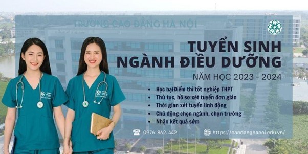 Tuyển sinh ngành Điều dưỡng trường HNC năm 2023 - 2024